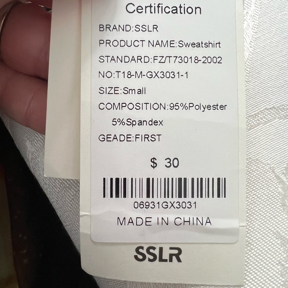 SSLR Men's Fun Printed Crew Neck Long Sleeve Halloween Sweatshirt Size Small - Picture 6 of 6